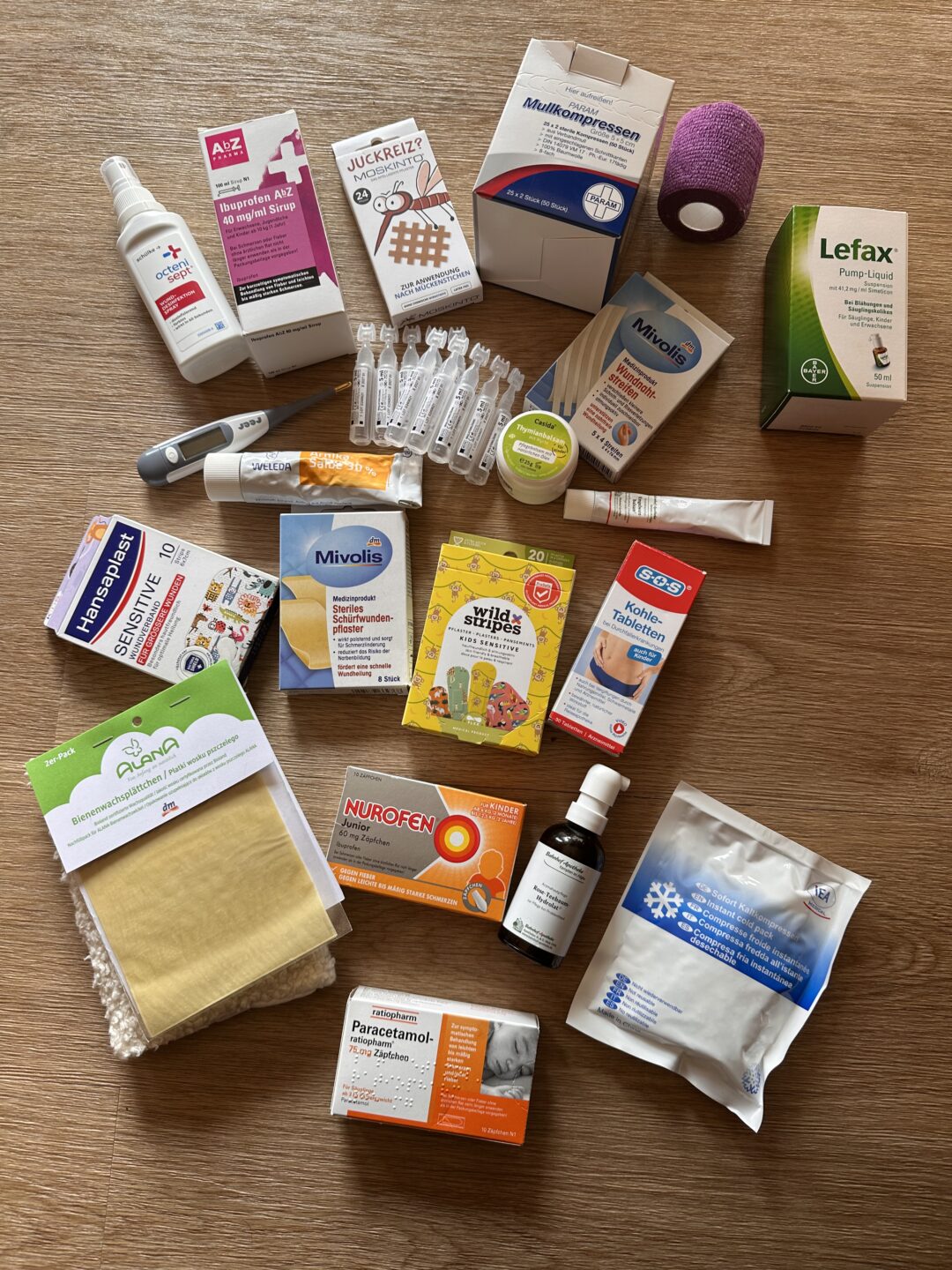 Elegantes Reiseapotheke Fr Babys Bild